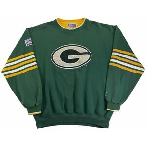 Vintage 90s Green Bay Packers Crewneck Men’s Large Starter Pro Line Sweatshirt